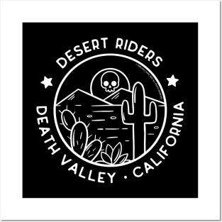 Desert Riders Death Valley California Posters and Art